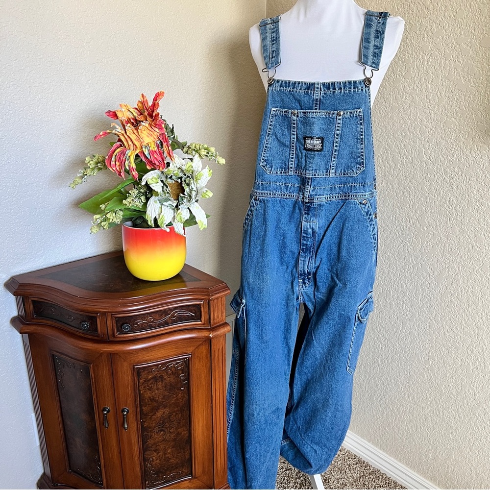 Vintage IKEDA Cotton Denim Overalls